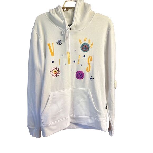 Brooklyn Cloth Co. * Good Vibes * Womans Hoodie Sz L - Picture 1 of 8